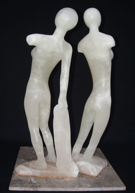 Italian Alabaster Stone sculpture by Dan Skinner Sculptor