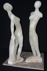 Italian Alabaster Stone sculpture by Dan Skinner Sculptor