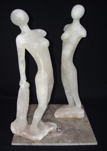Italian Alabaster Stone sculpture by Dan Skinner Sculptor