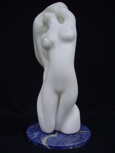 Italian Alabaster Stone sculpture by Dan Skinner Sculptor